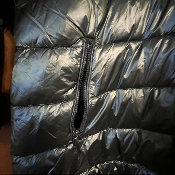 Nine West XXL Puffer Coat NWT Ret $140 Dark Green - Picture 11 of 11